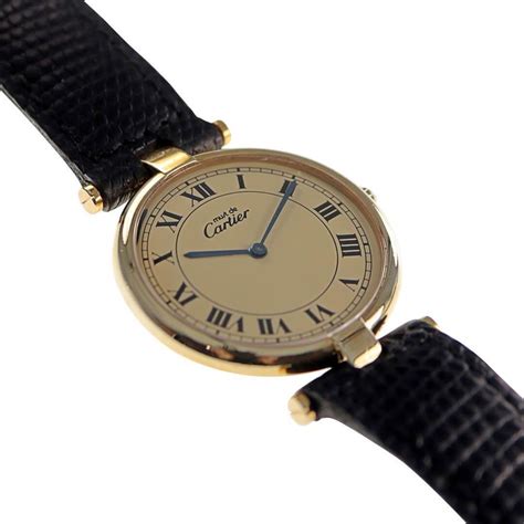 cartier 1990 watch|vintage Cartier watches for women.